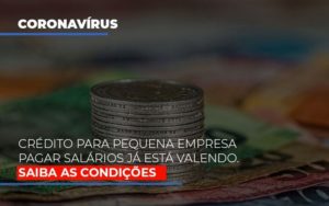 Credito Para Pequena Empresa Pagar Salarios Ja Esta Valendo Blog Leardini Contabilidade - Contabilidade em Mauá | Leardini Contabilidade